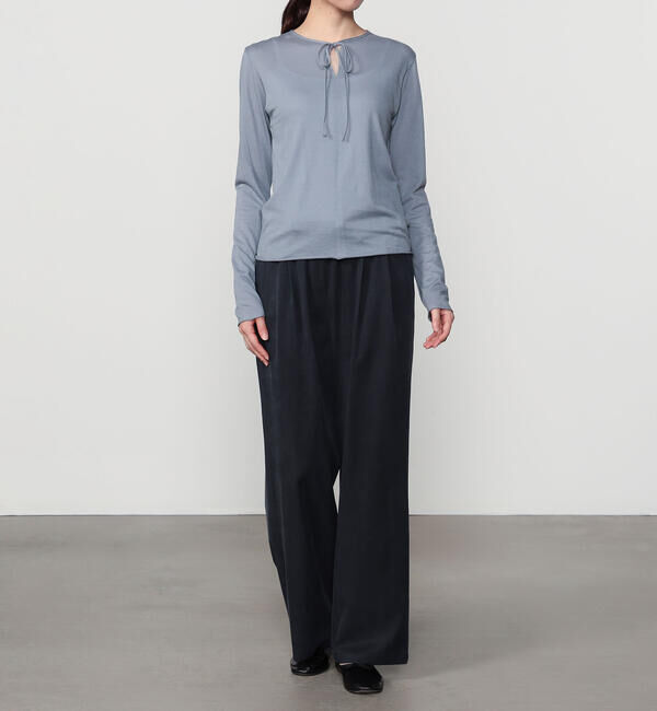 LE GLAZIK「LE GLAZIK | アムンゼン リボンタイプルオーバー WOMEN」|Tシャツ・カットソー|