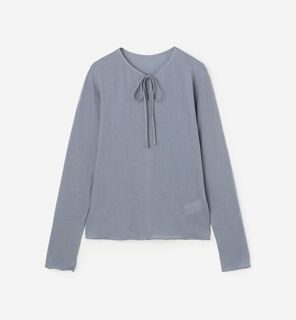 LE GLAZIK「LE GLAZIK | アムンゼン リボンタイプルオーバー WOMEN」|Tシャツ・カットソー|