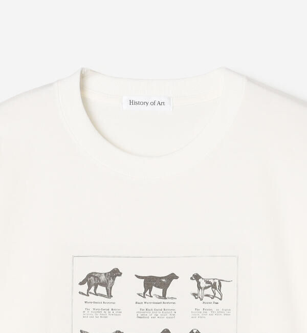  「History of Art | プリントTシャツ DOG MEN」|Tシャツ・カットソー|