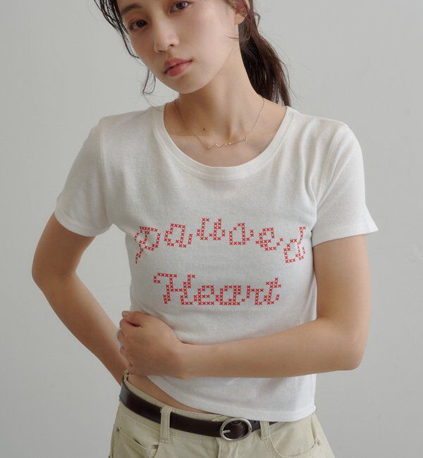  「【S.Mサイズ展開】ピクセルロゴTEE」|Tシャツ・カットソー|