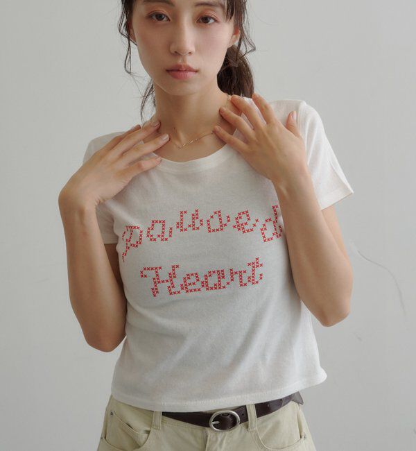  「【S.Mサイズ展開】ピクセルロゴTEE」|Tシャツ・カットソー|