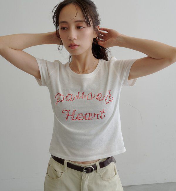  「【S.Mサイズ展開】ピクセルロゴTEE」|Tシャツ・カットソー|