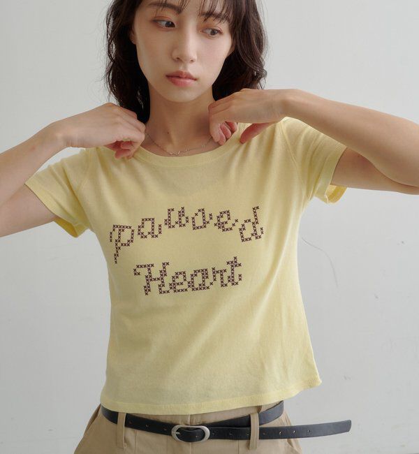  「【S.Mサイズ展開】ピクセルロゴTEE」|Tシャツ・カットソー|