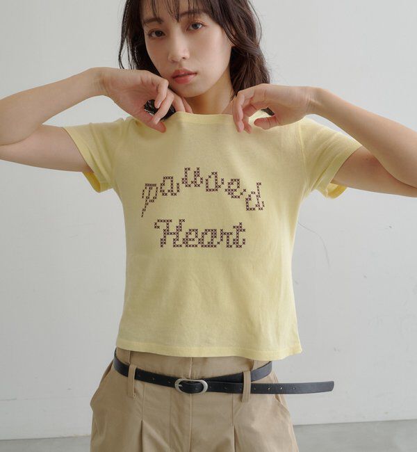  「【S.Mサイズ展開】ピクセルロゴTEE」|Tシャツ・カットソー|