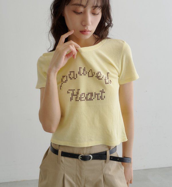  「【S.Mサイズ展開】ピクセルロゴTEE」|Tシャツ・カットソー|
