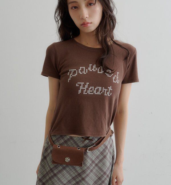  「【S.Mサイズ展開】ピクセルロゴTEE」|Tシャツ・カットソー|