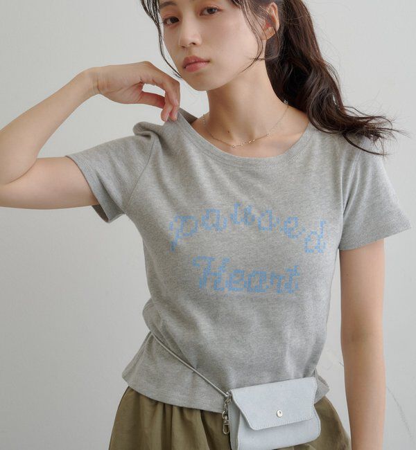  「【S.Mサイズ展開】ピクセルロゴTEE」|Tシャツ・カットソー|
