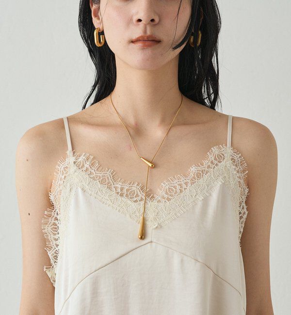  「《人気につき再登場/レイヤードアイテム》レースキャミ」|シャツ・ブラウス|