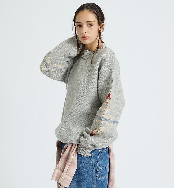 ABAHOUSE「【PENDLETON/ペンドルトン】HARDING / Shetland Woo」|ニット・セーター|