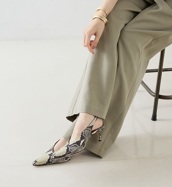 The Store by C' 「【PELLICO】VIOLA バックスリング パンプス PITONE【予約】」|パンプス|