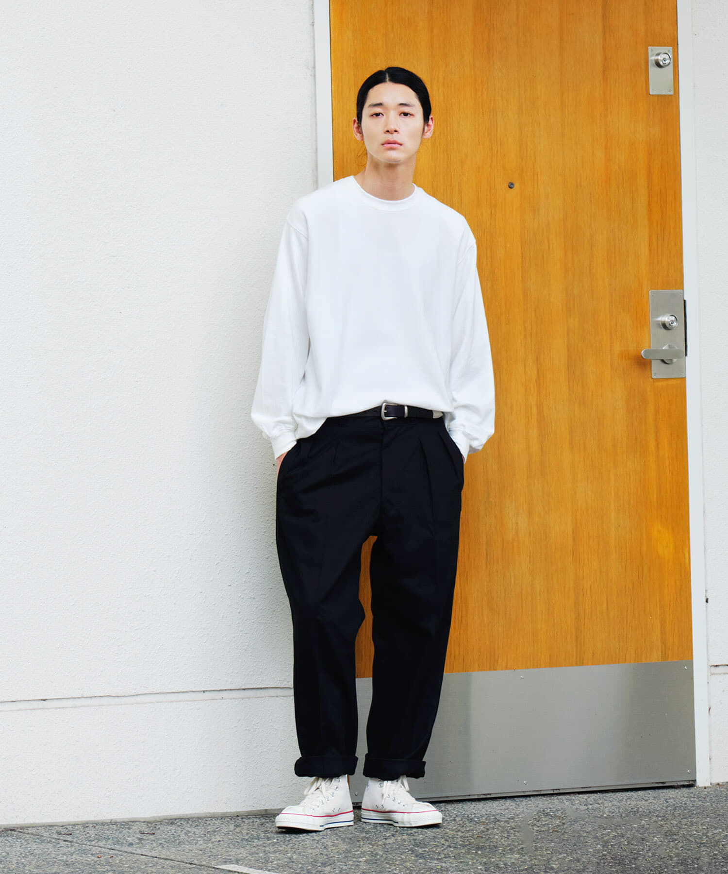 URBAN RESEARCH DOORS「Mini Lining Long-Sleeve T-Shirts」|Tシャツ・カットソー|