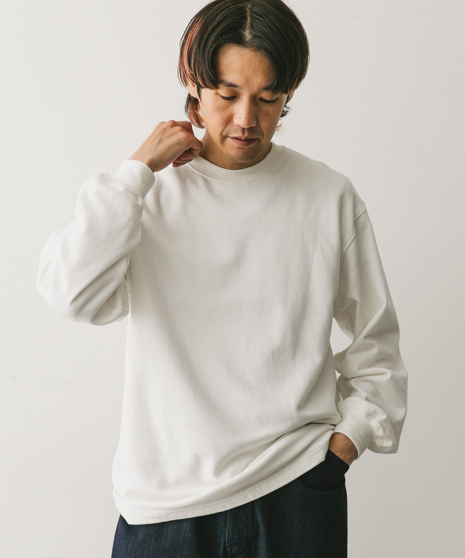 URBAN RESEARCH DOORS「Mini Lining Long-Sleeve T-Shirts」|Tシャツ・カットソー|