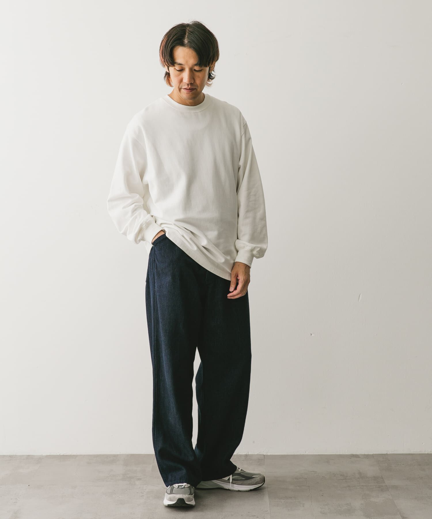 URBAN RESEARCH DOORS「Mini Lining Long-Sleeve T-Shirts」|Tシャツ・カットソー|