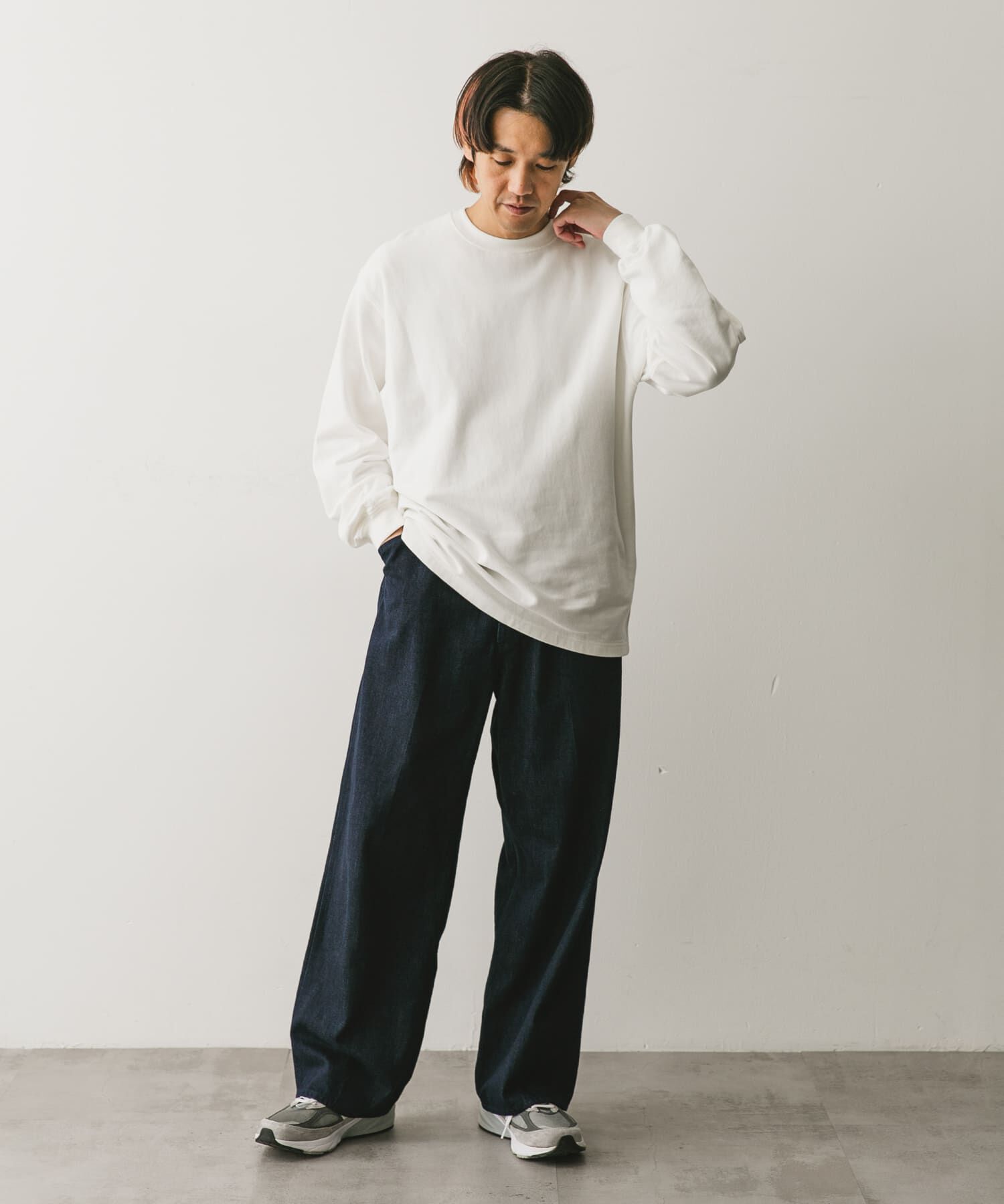 URBAN RESEARCH DOORS「Mini Lining Long-Sleeve T-Shirts」|Tシャツ・カットソー|