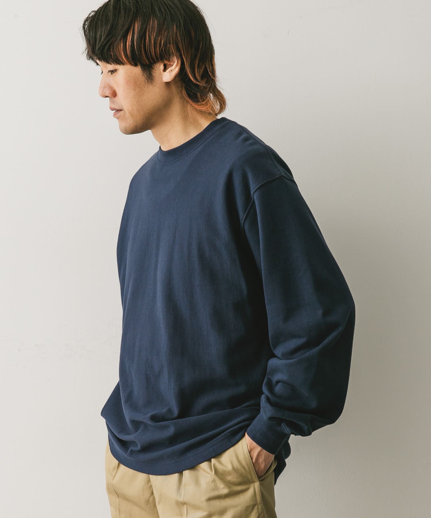 URBAN RESEARCH DOORS「Mini Lining Long-Sleeve T-Shirts」|Tシャツ・カットソー|