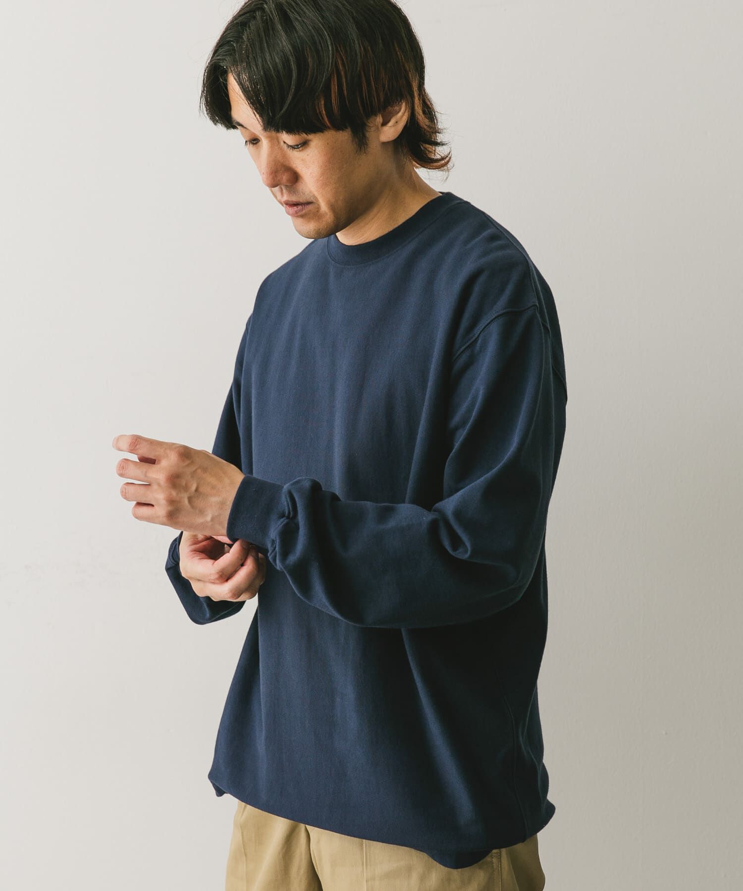 URBAN RESEARCH DOORS「Mini Lining Long-Sleeve T-Shirts」|Tシャツ・カットソー|