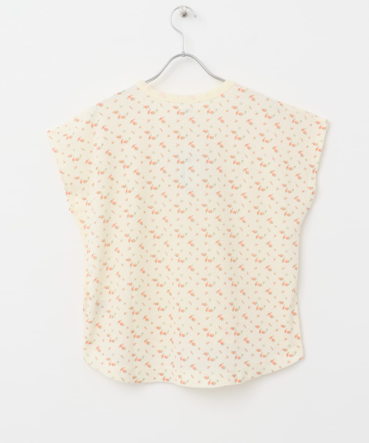 URBAN RESEARCH DOORS「『別注』Sports Wear&times;DOORS　ワッフルフレンチスリーブTシャツ」|Tシャツ・カットソー|