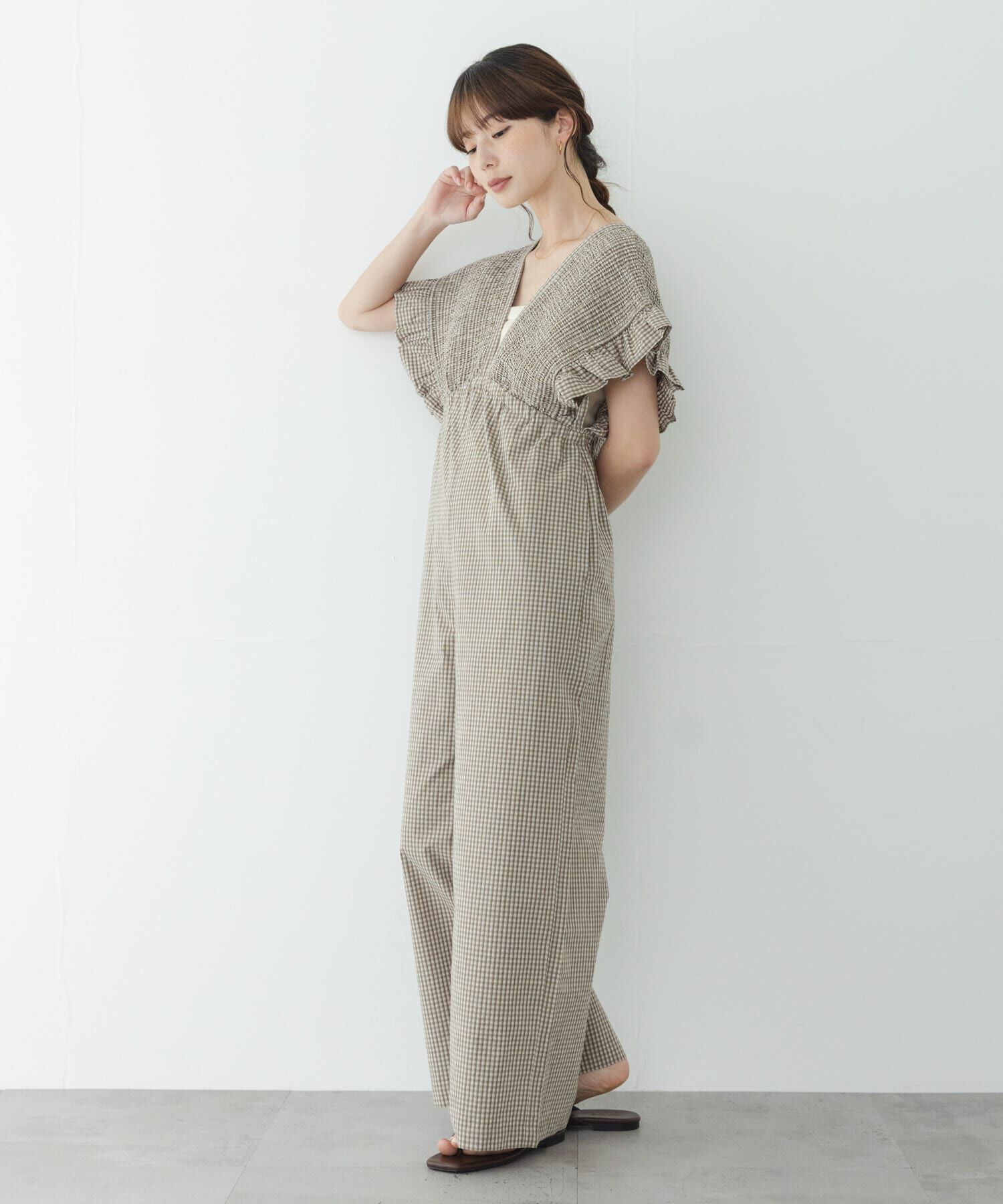 Sonny Label 「シャーリングオールインワン」|オールインワン|