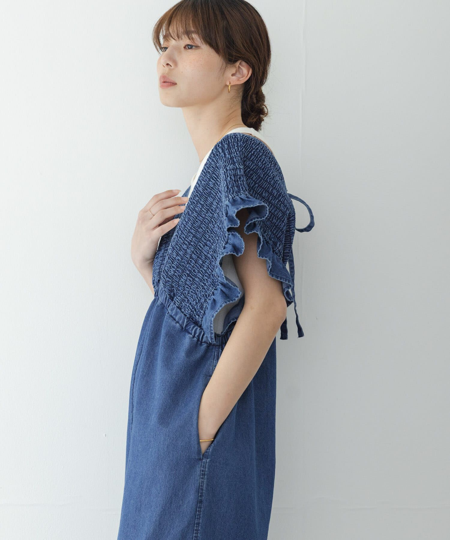 Sonny Label 「シャーリングオールインワン」|オールインワン|