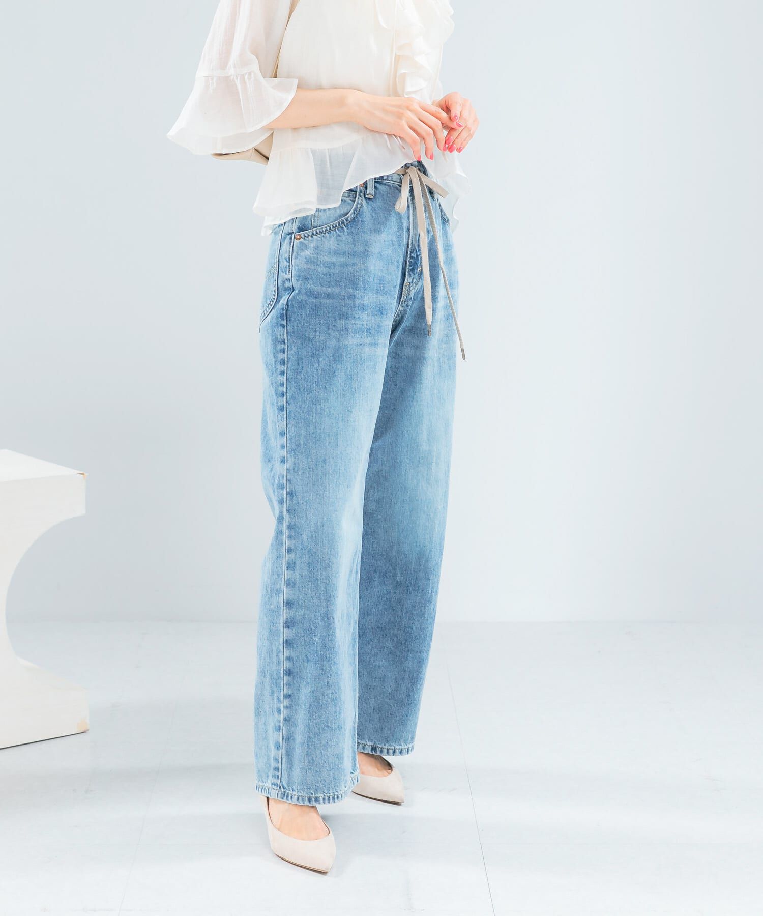 URBAN RESEARCH ROSSO「『別注』Lee&times;ROSSO　STRING DENIM PANTS」|デニム|