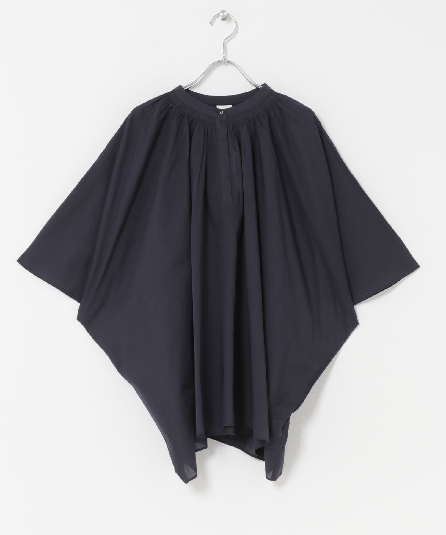 URBAN RESEARCH DOORS「コットンボイルロールアップスリーブブラウス」|シャツ・ブラウス|