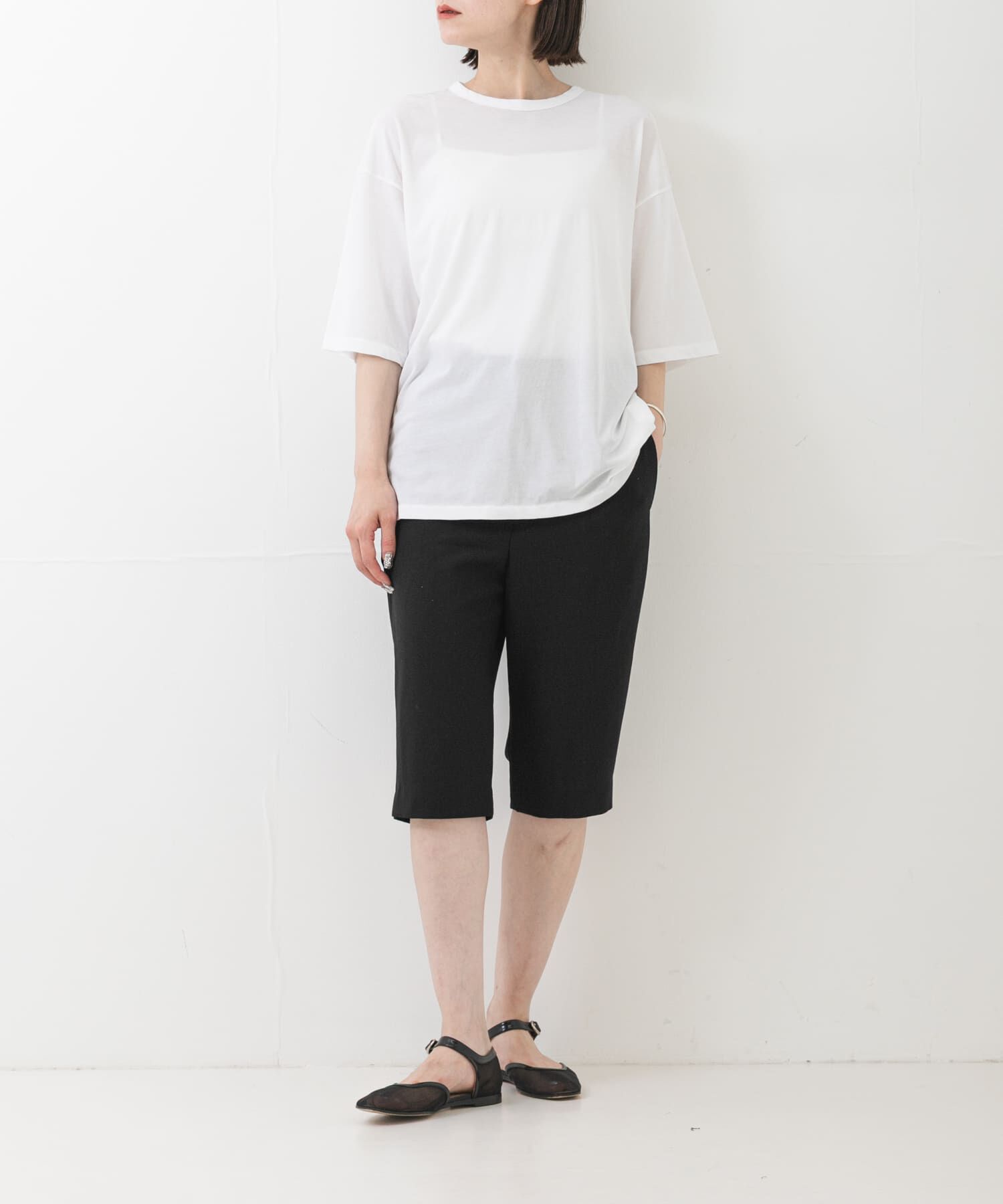 URBAN RESEARCH「new basic　DISCOMFORT SLIT TOPS」|Tシャツ・カットソー|