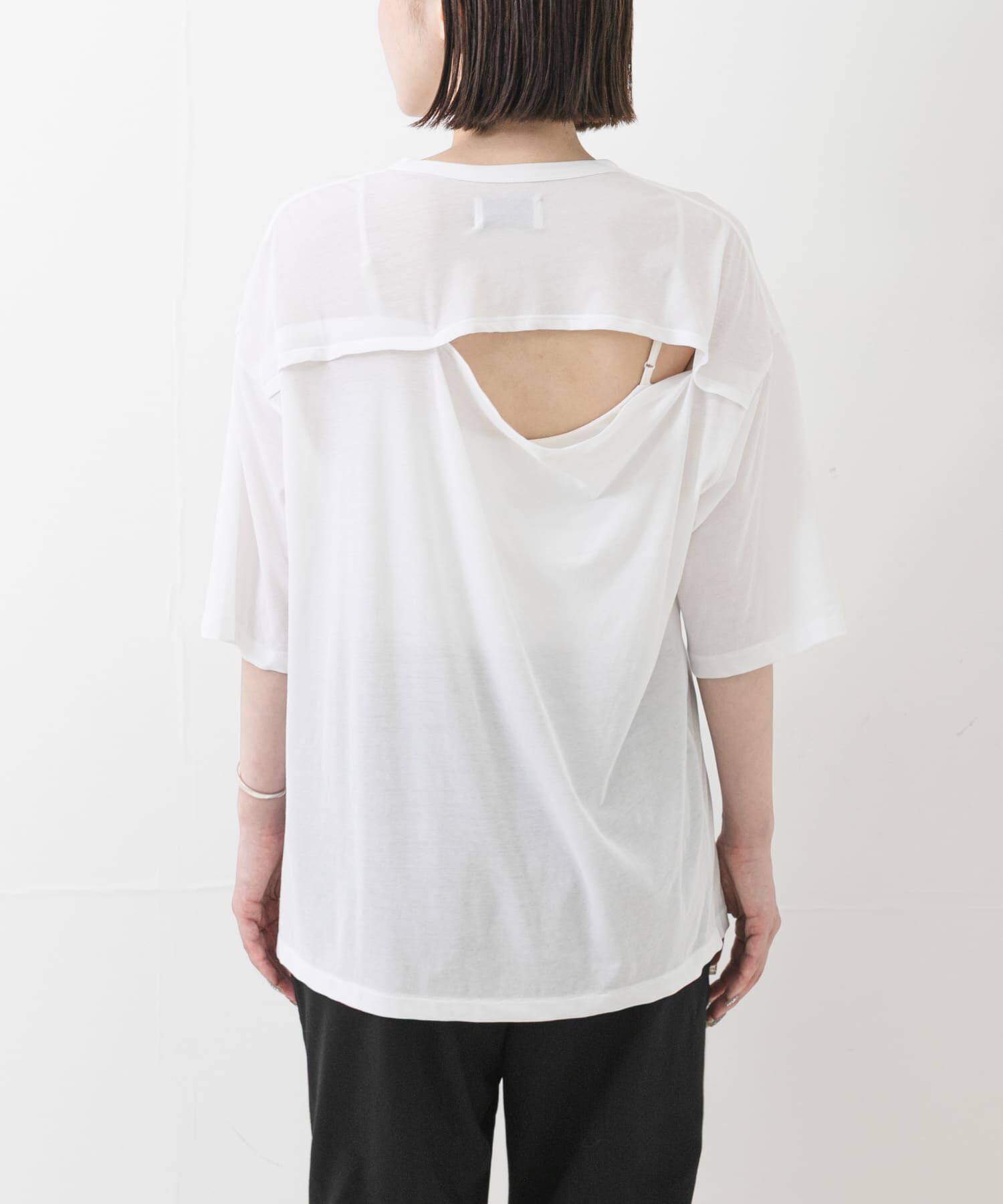 URBAN RESEARCH「new basic　DISCOMFORT SLIT TOPS」|Tシャツ・カットソー|