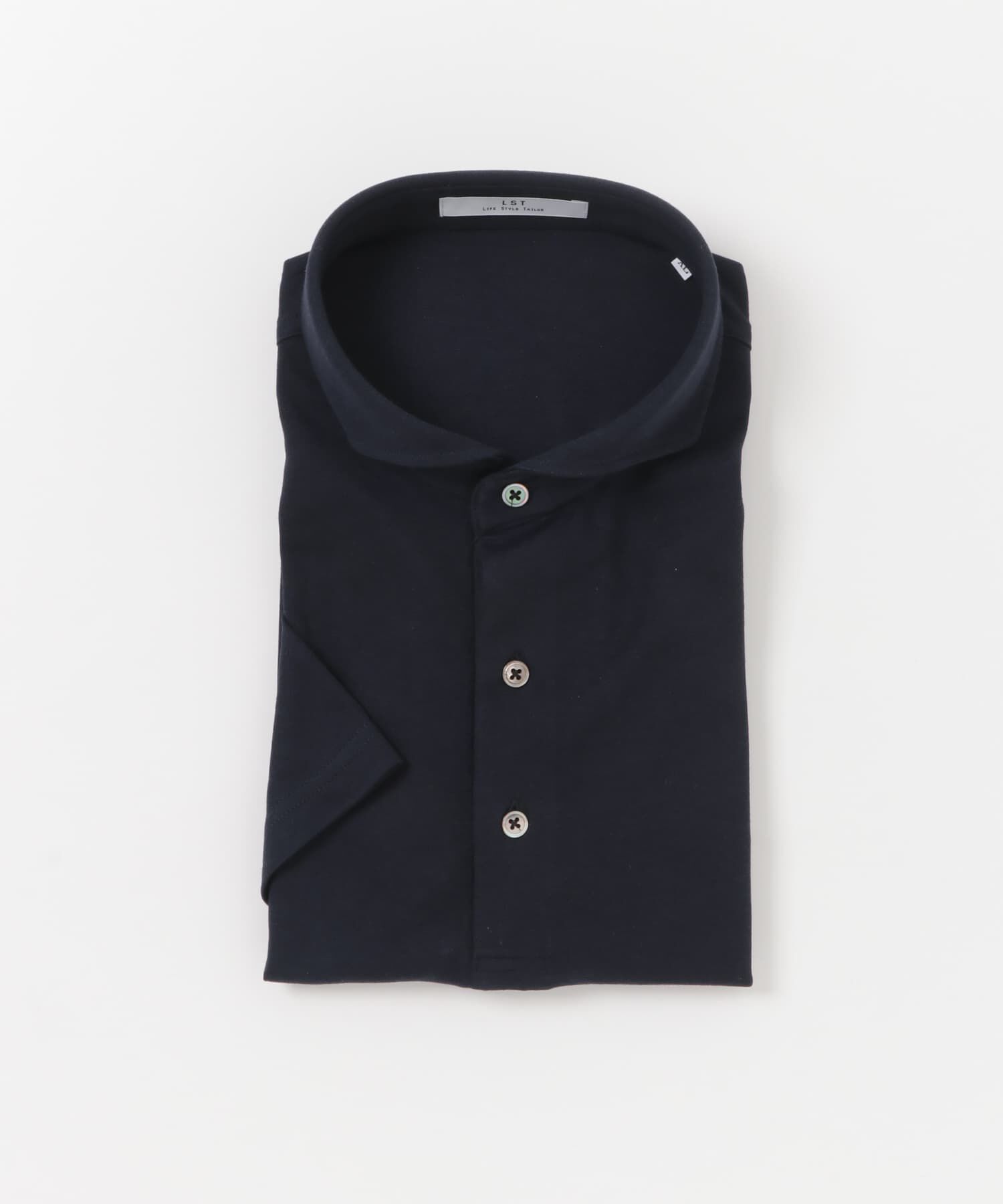 URBAN RESEARCH DOORS「LIFE STYLE TAILOR　カッタウェイ鹿の子半袖プルオーバー」|シャツ・ブラウス|