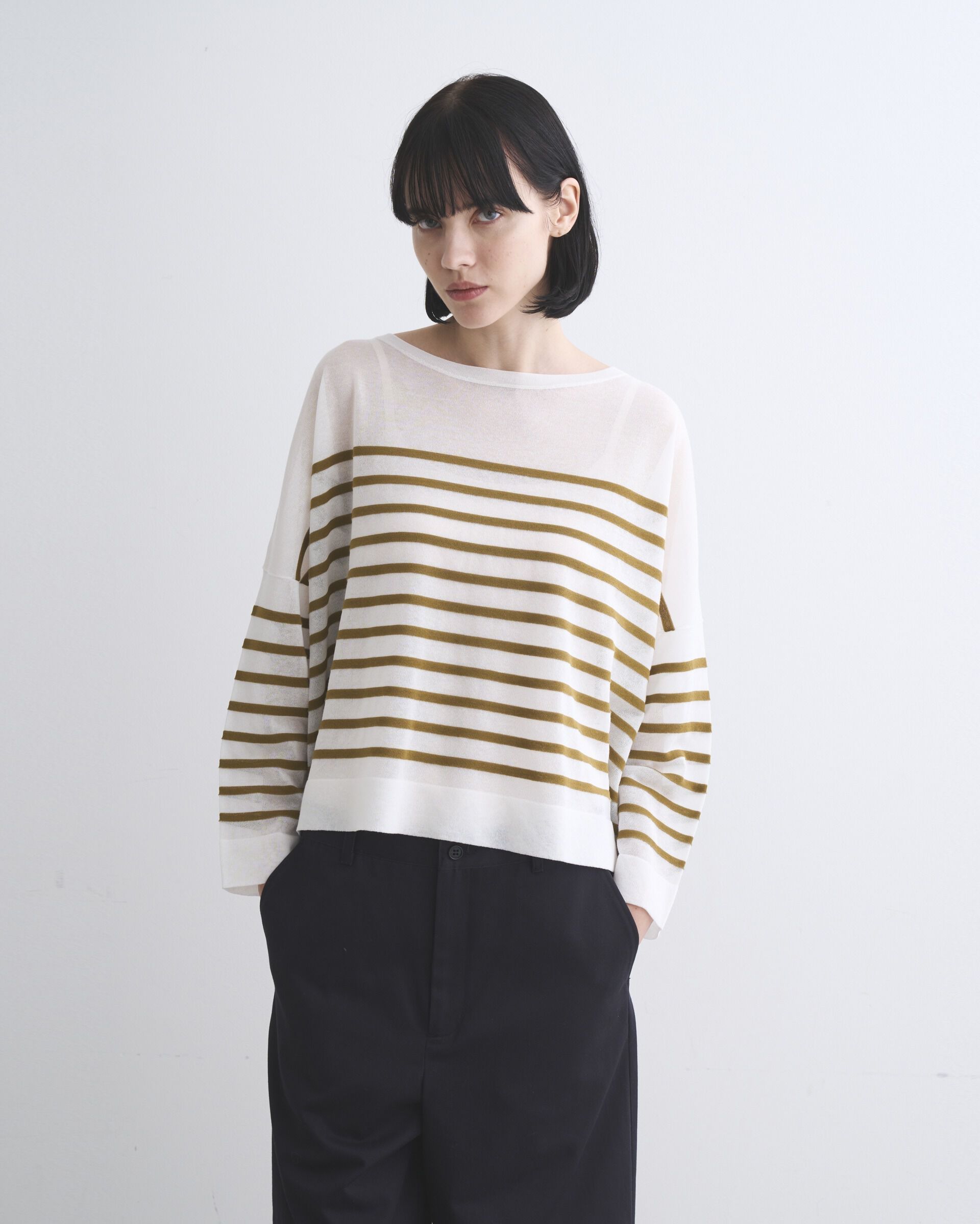 Traditional Weatherwear「LYNE KNIT SHEER」|ニット・セーター|