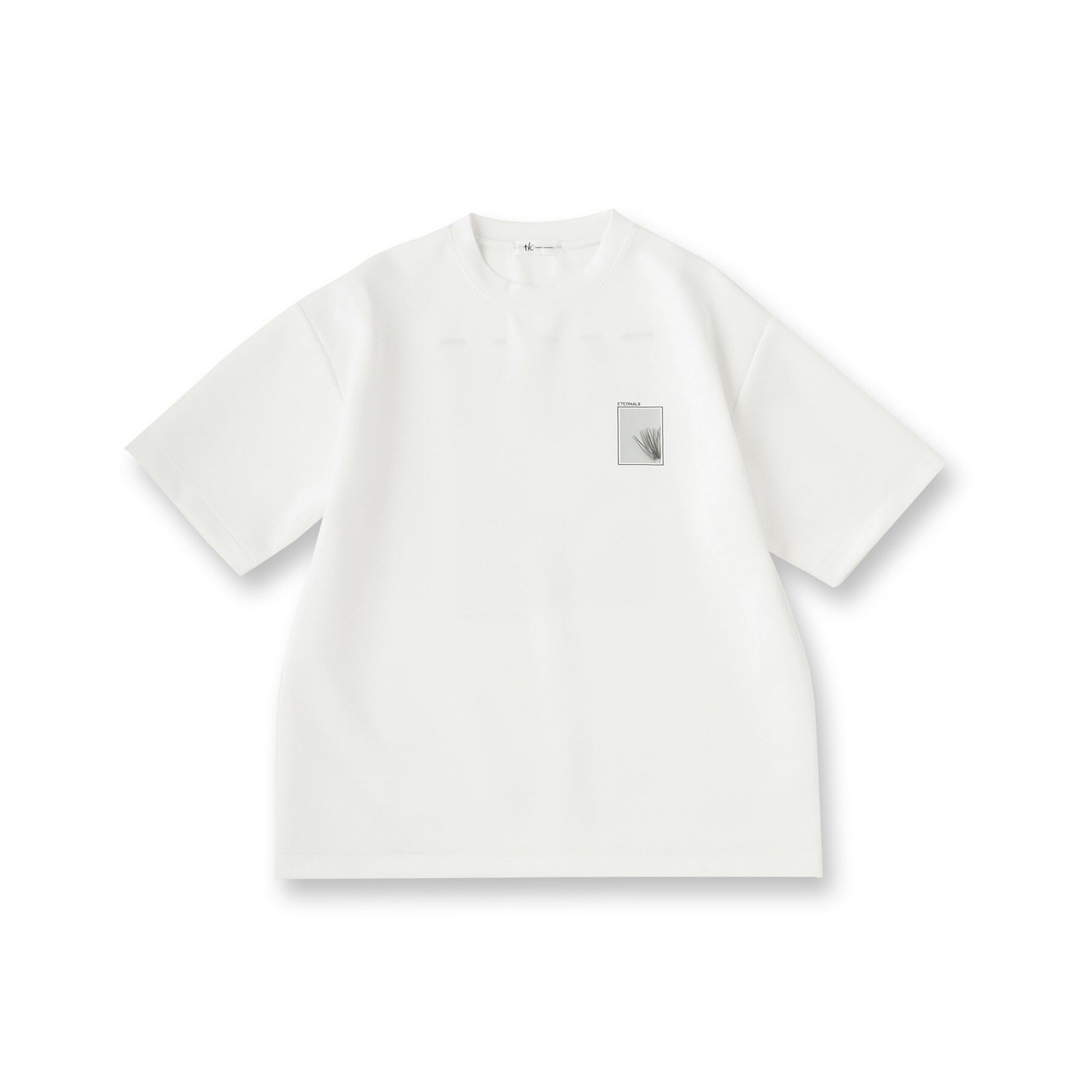 tk.TAKEO KIKUCHI「バックブルームTシャツ」|Tシャツ・カットソー|