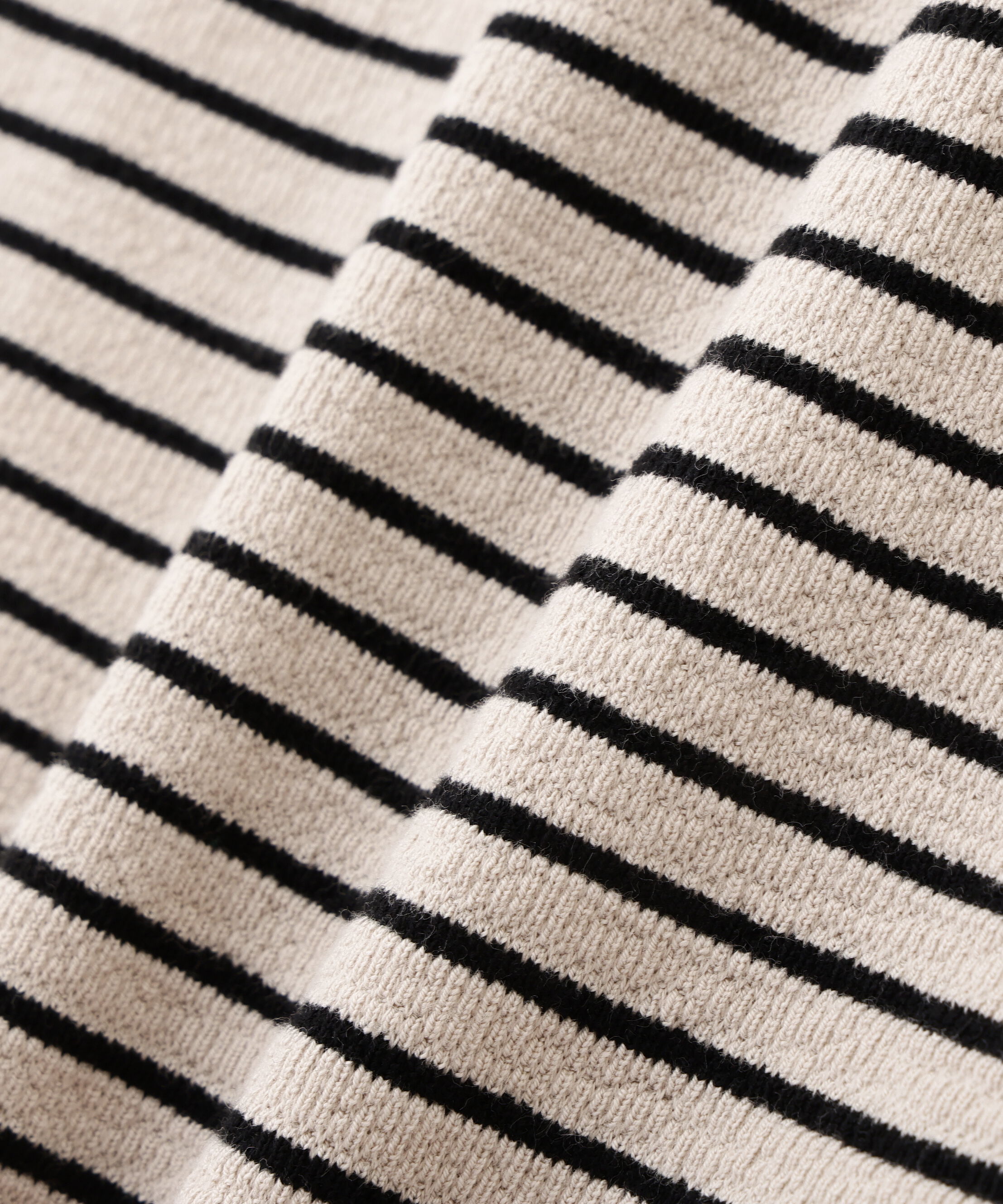 MHL.「TEXTURED COTTON STRIPE TOP」|Tシャツ・カットソー|
