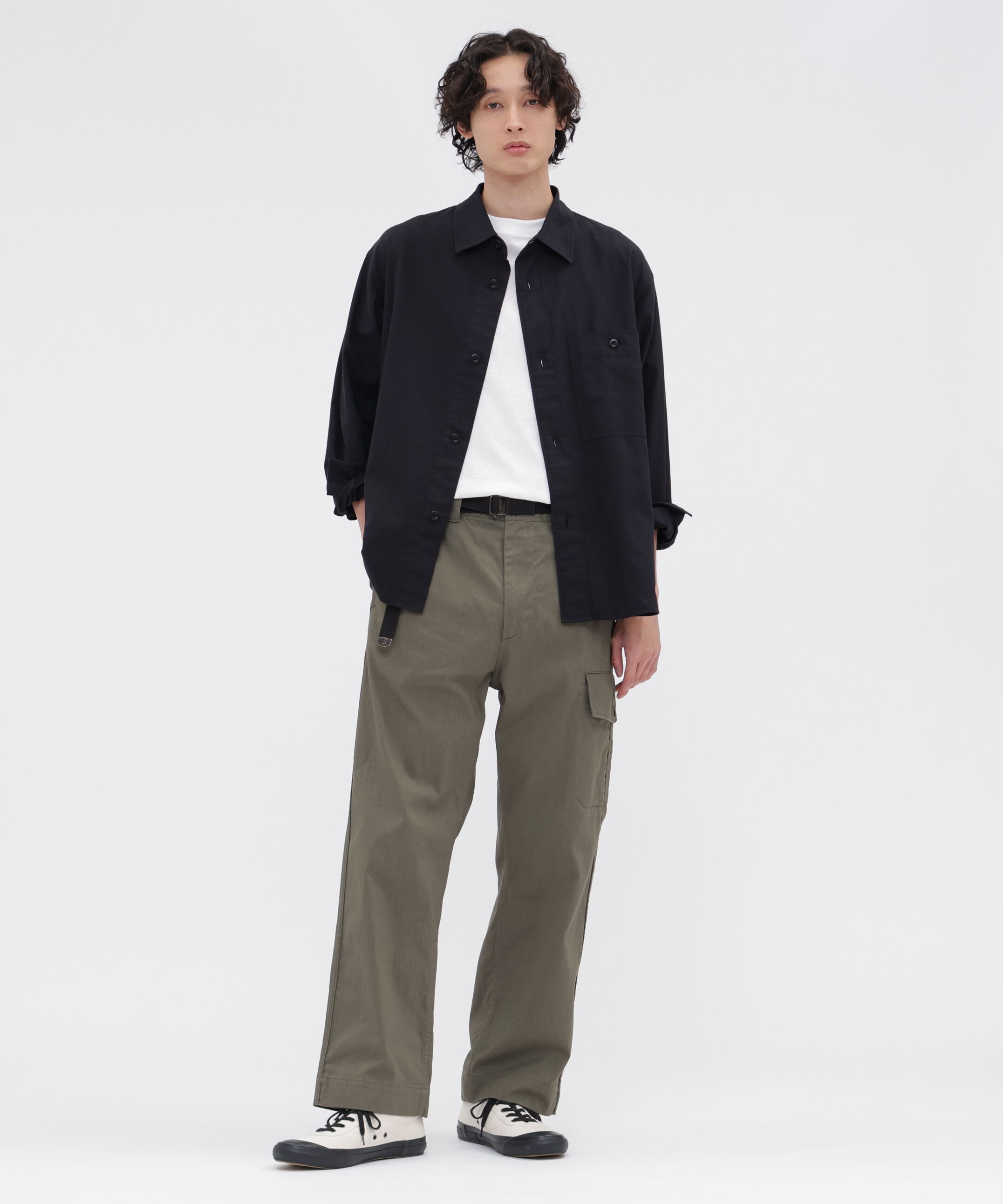 MHL.「FINE COTTON WOOL TWILL SHIRT」|シャツ・ブラウス|
