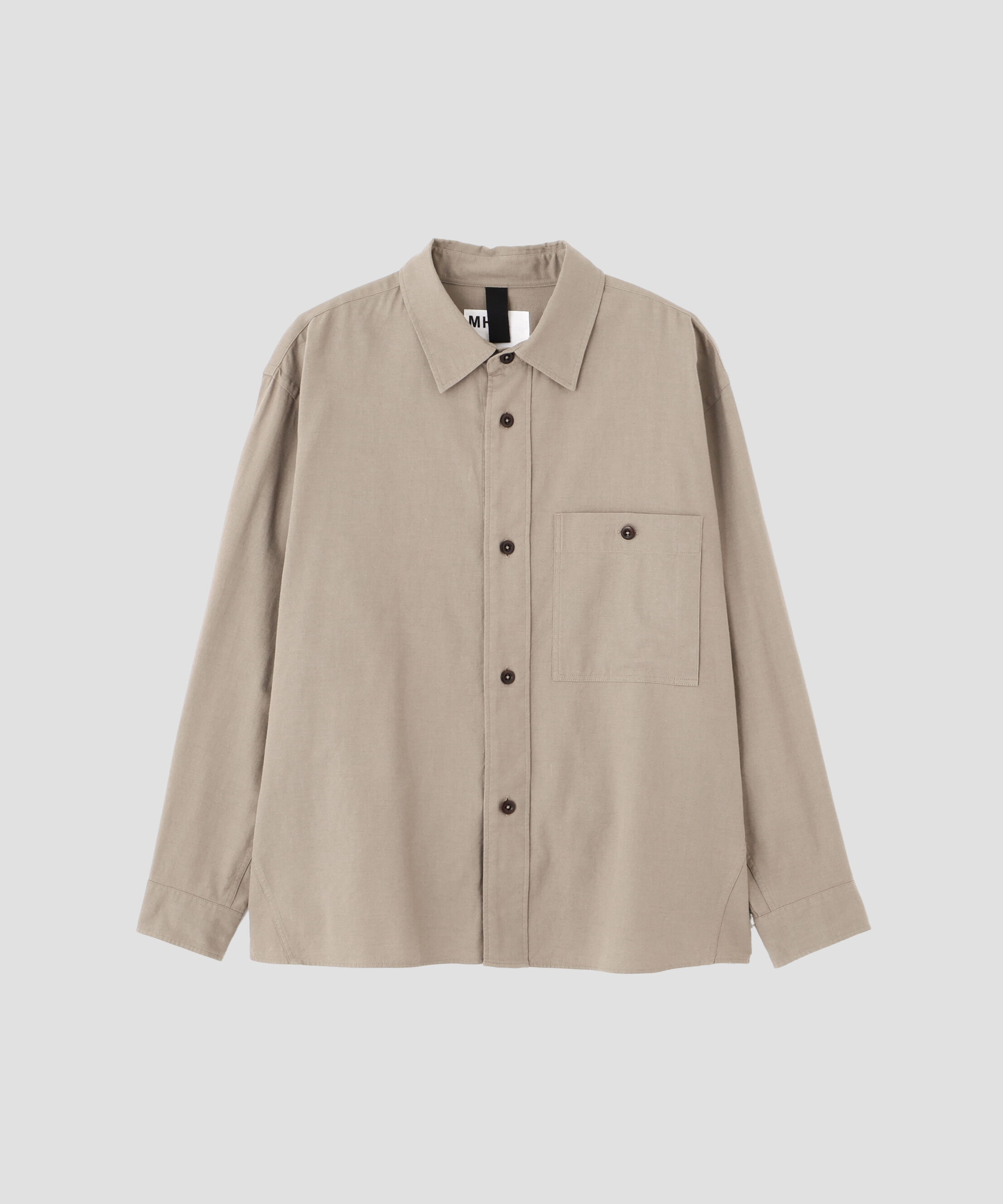 MHL.「FINE COTTON WOOL TWILL SHIRT」|シャツ・ブラウス|