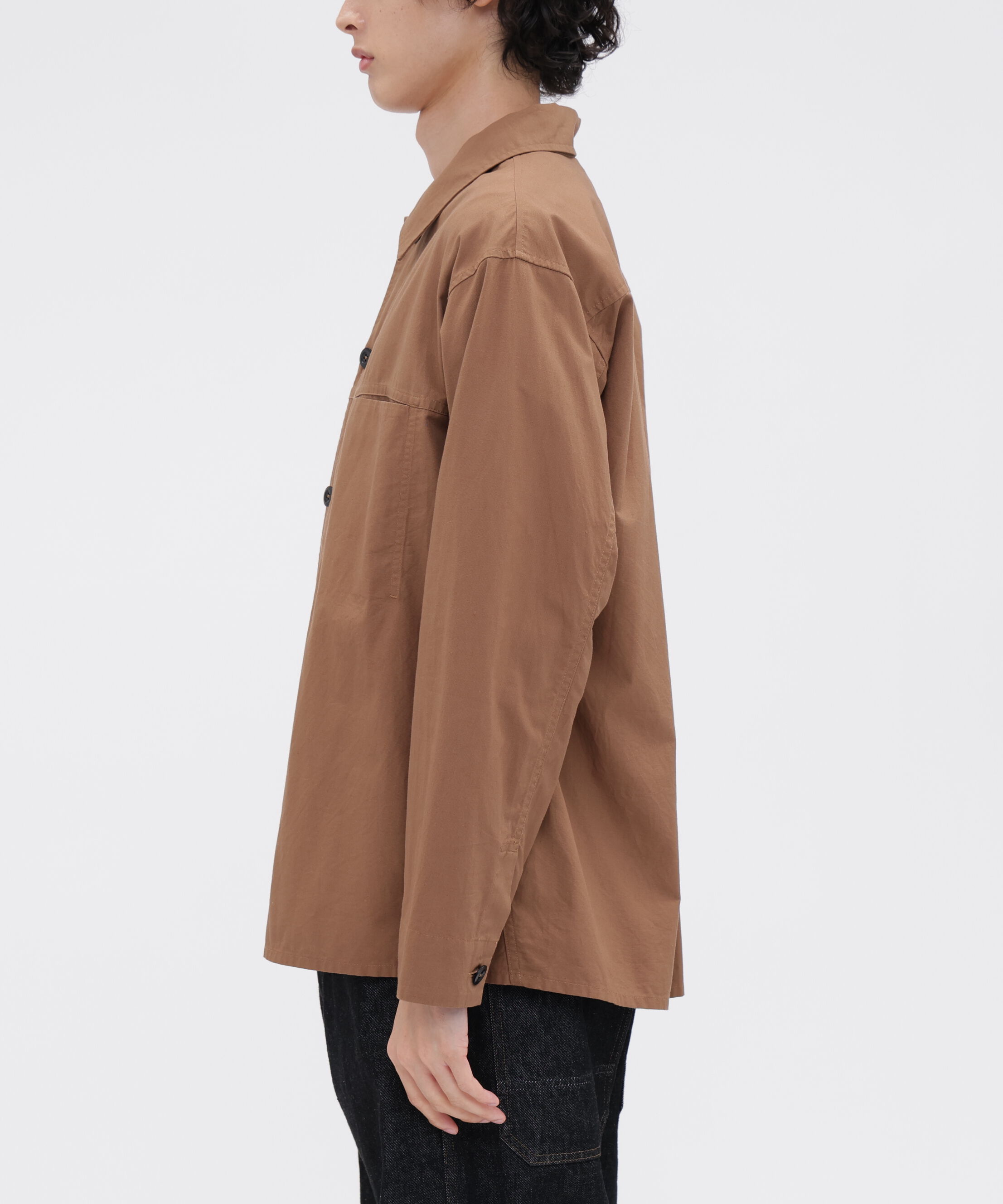 MHL.「DRY COTTON LINEN PLAINWEAVE SHIRT」|シャツ・ブラウス|