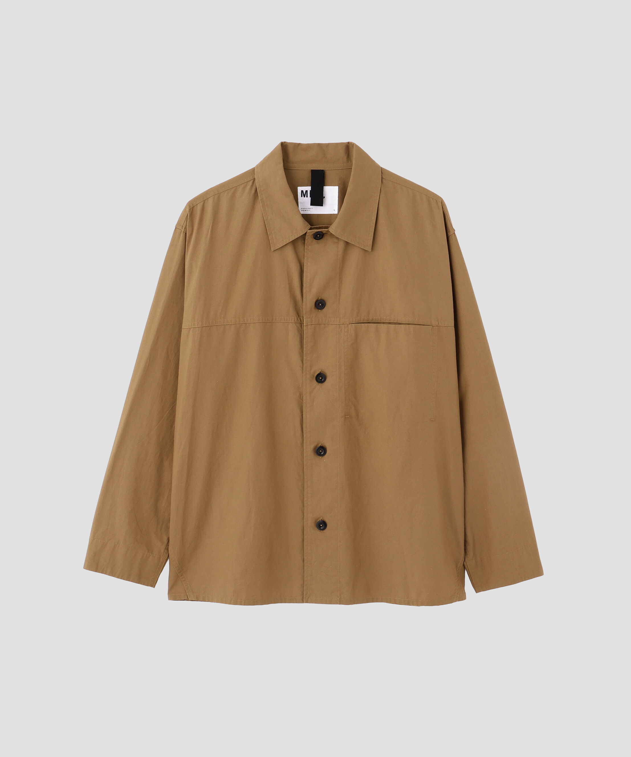 MHL.「DRY COTTON LINEN PLAINWEAVE SHIRT」|シャツ・ブラウス|