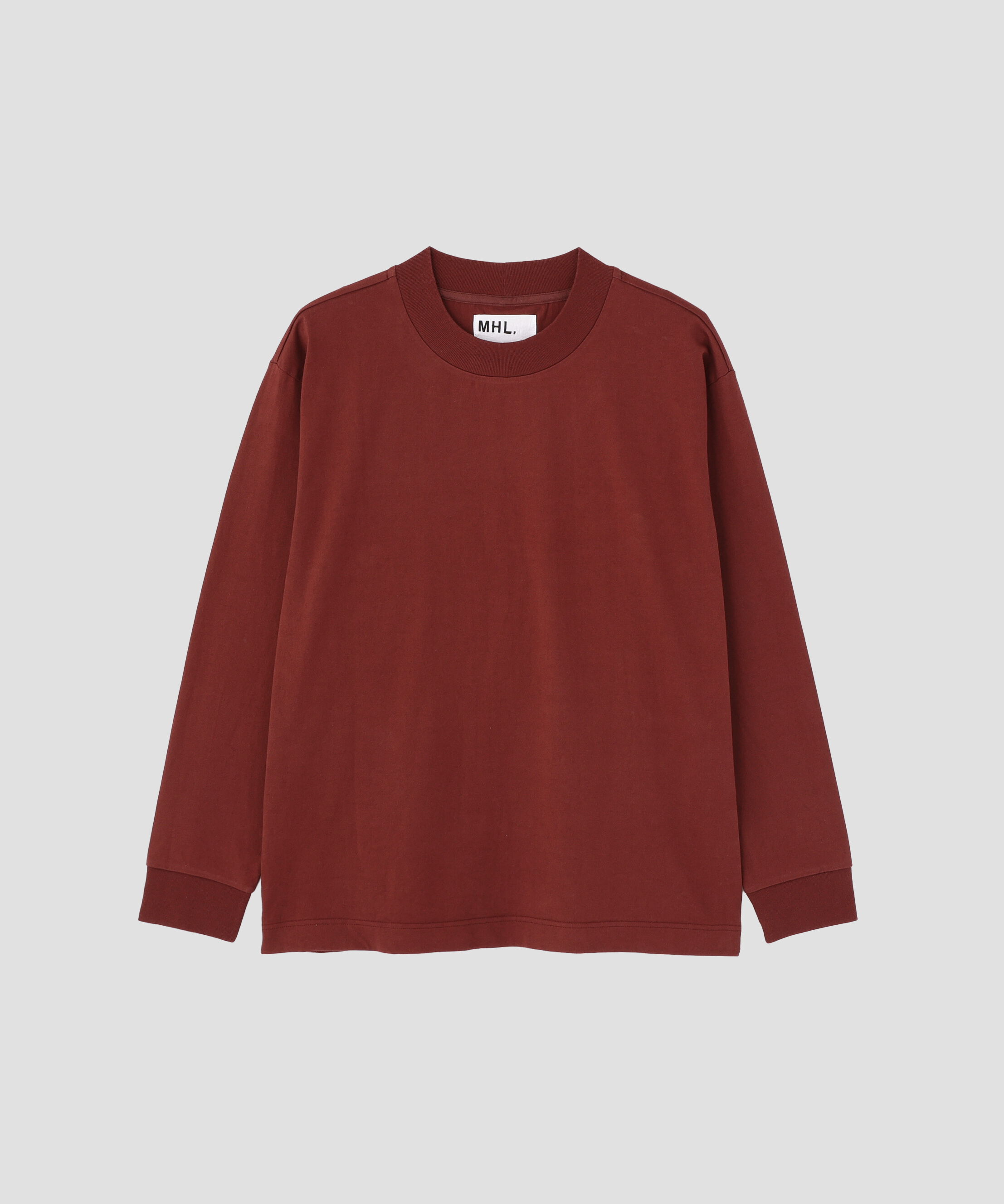 MHL.「MATTE COTTON JERSEY TOP」|Tシャツ・カットソー|