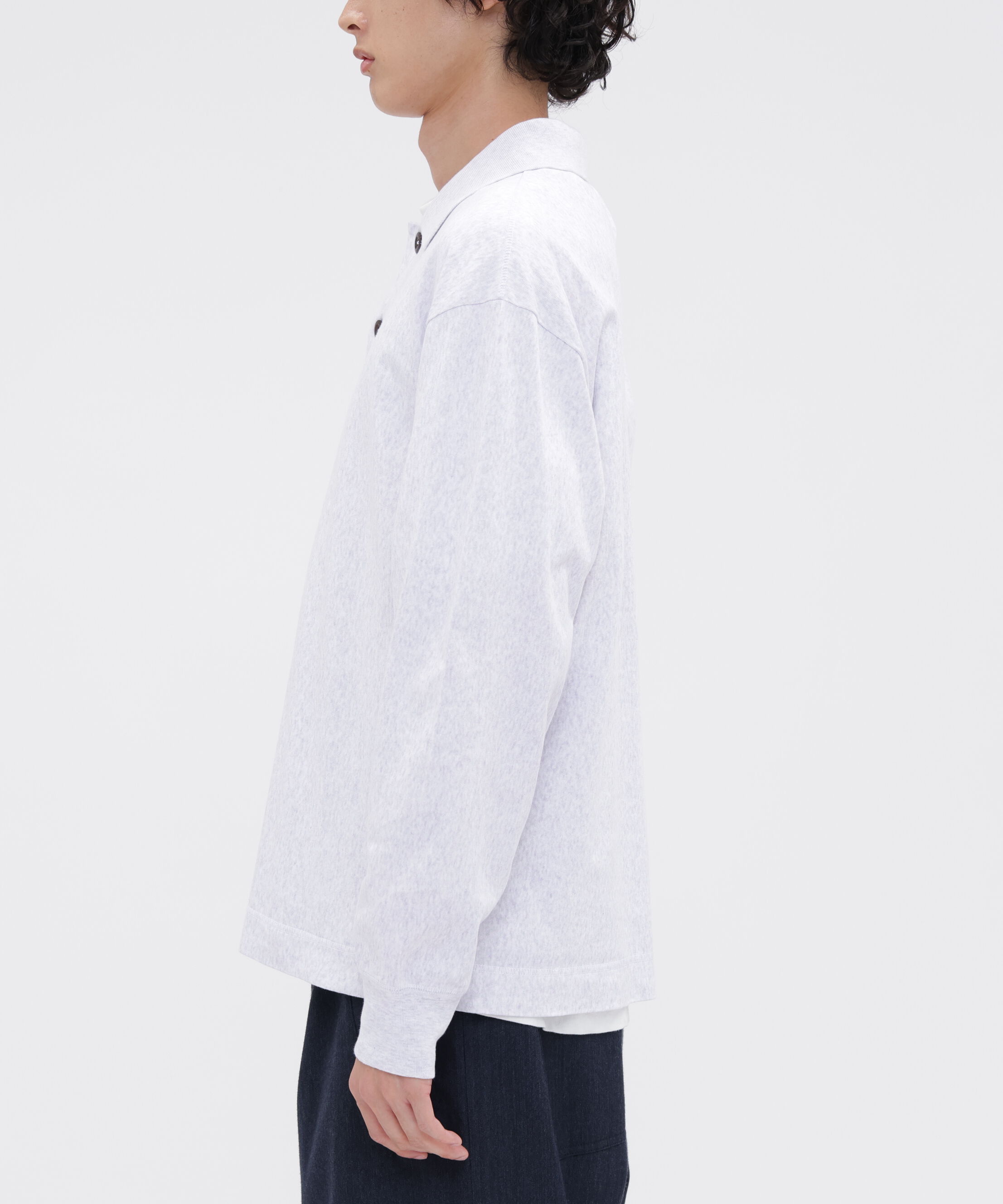 MHL.「FINE GRAIN COTTON JERSEY TOP」|Tシャツ・カットソー|
