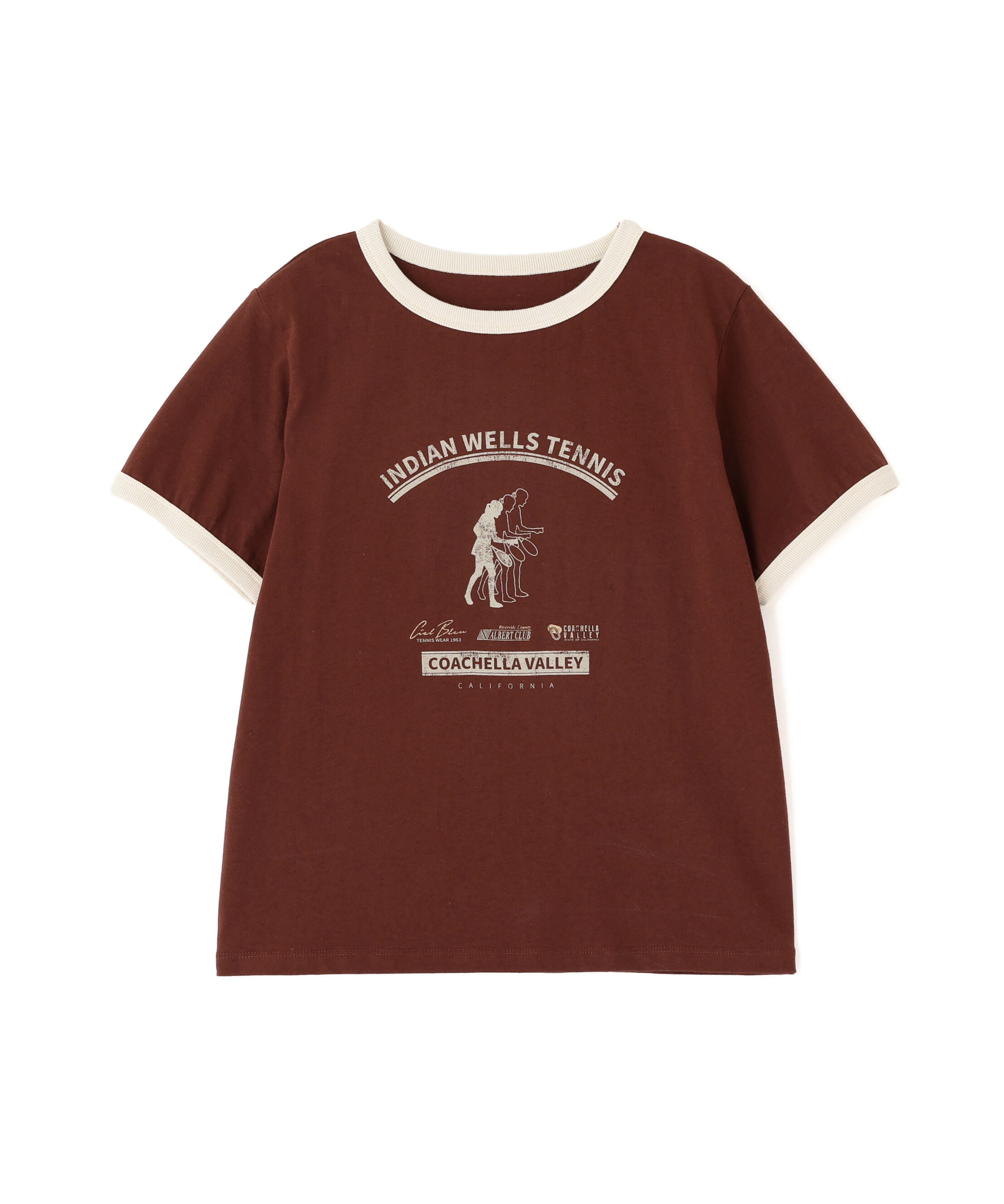  「レトロスポーツプリントTシャツ」|Tシャツ・カットソー|