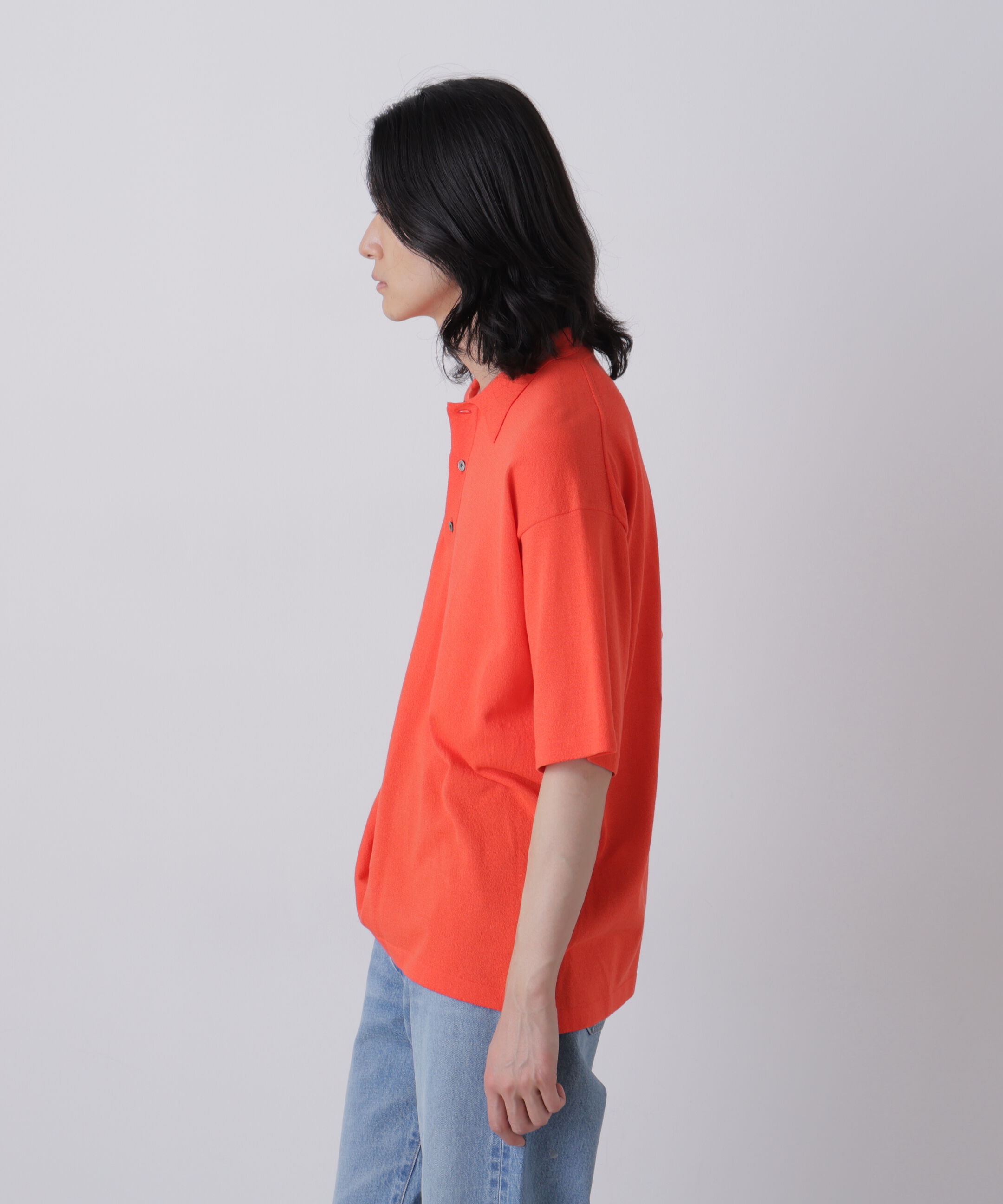 YLEVE 「YLEVE / WASHI COTTON PAPER KNIT POLO」|ニット・セーター|