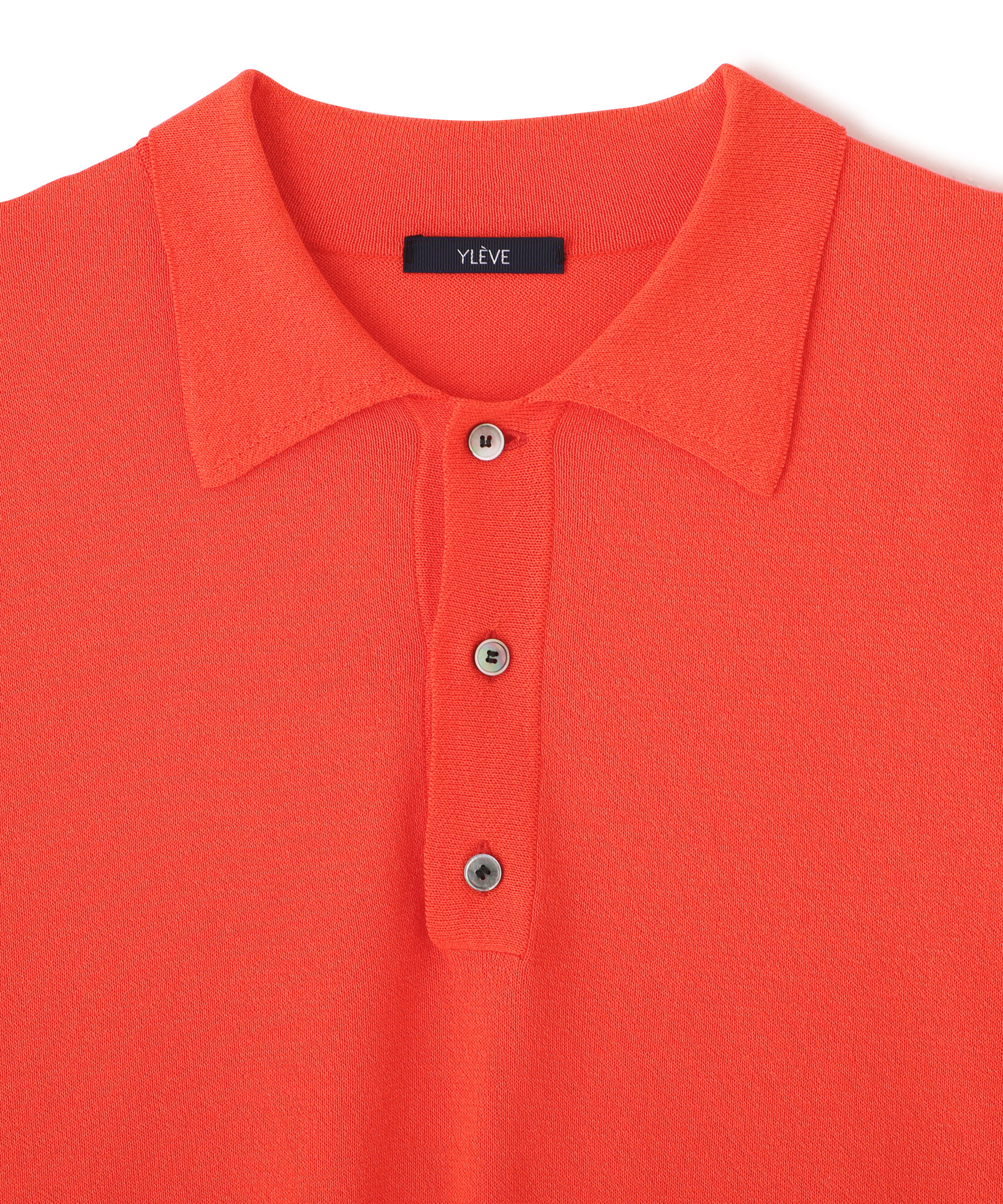 YLEVE 「YLEVE / WASHI COTTON PAPER KNIT POLO」|ニット・セーター|
