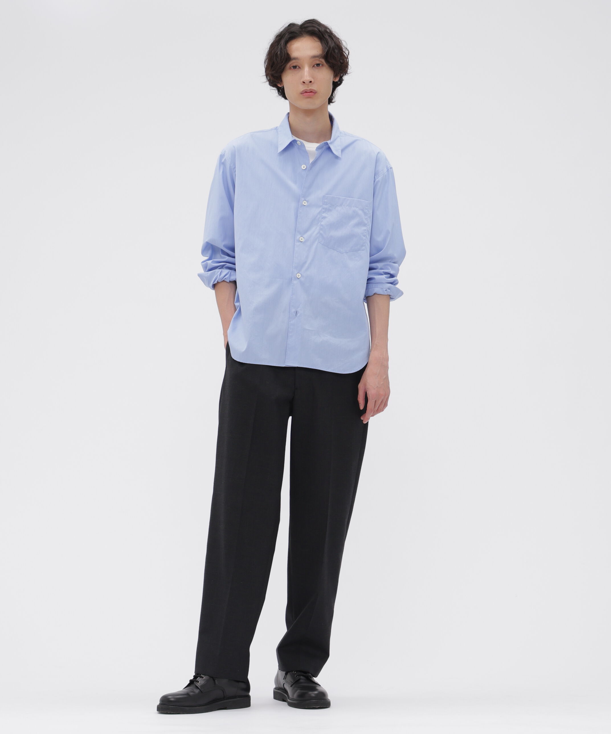 MARGARET HOWELL「COMPACT COTTON END ON END SHIRT」|シャツ・ブラウス|