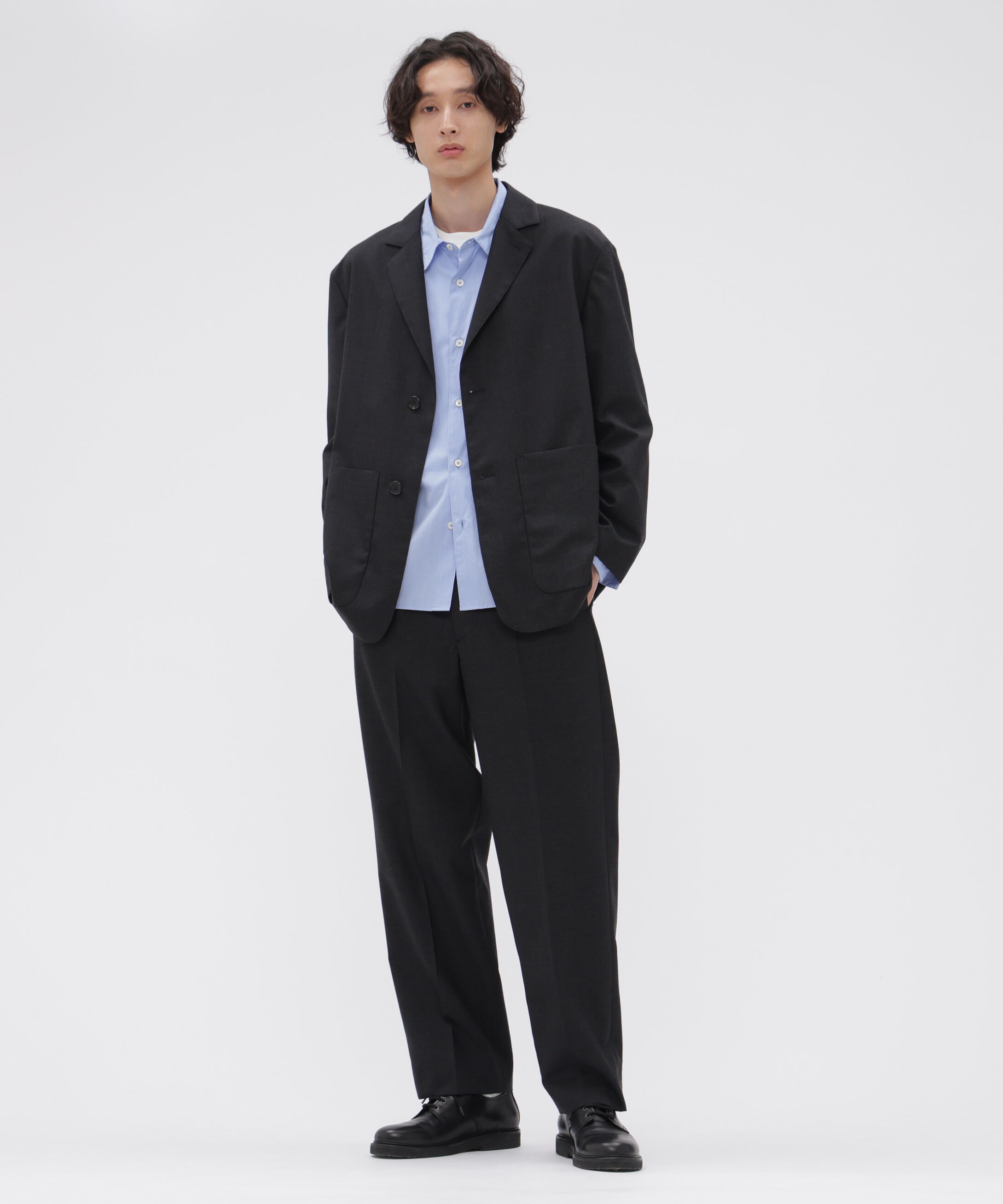 MARGARET HOWELL「COMPACT COTTON END ON END SHIRT」|シャツ・ブラウス|
