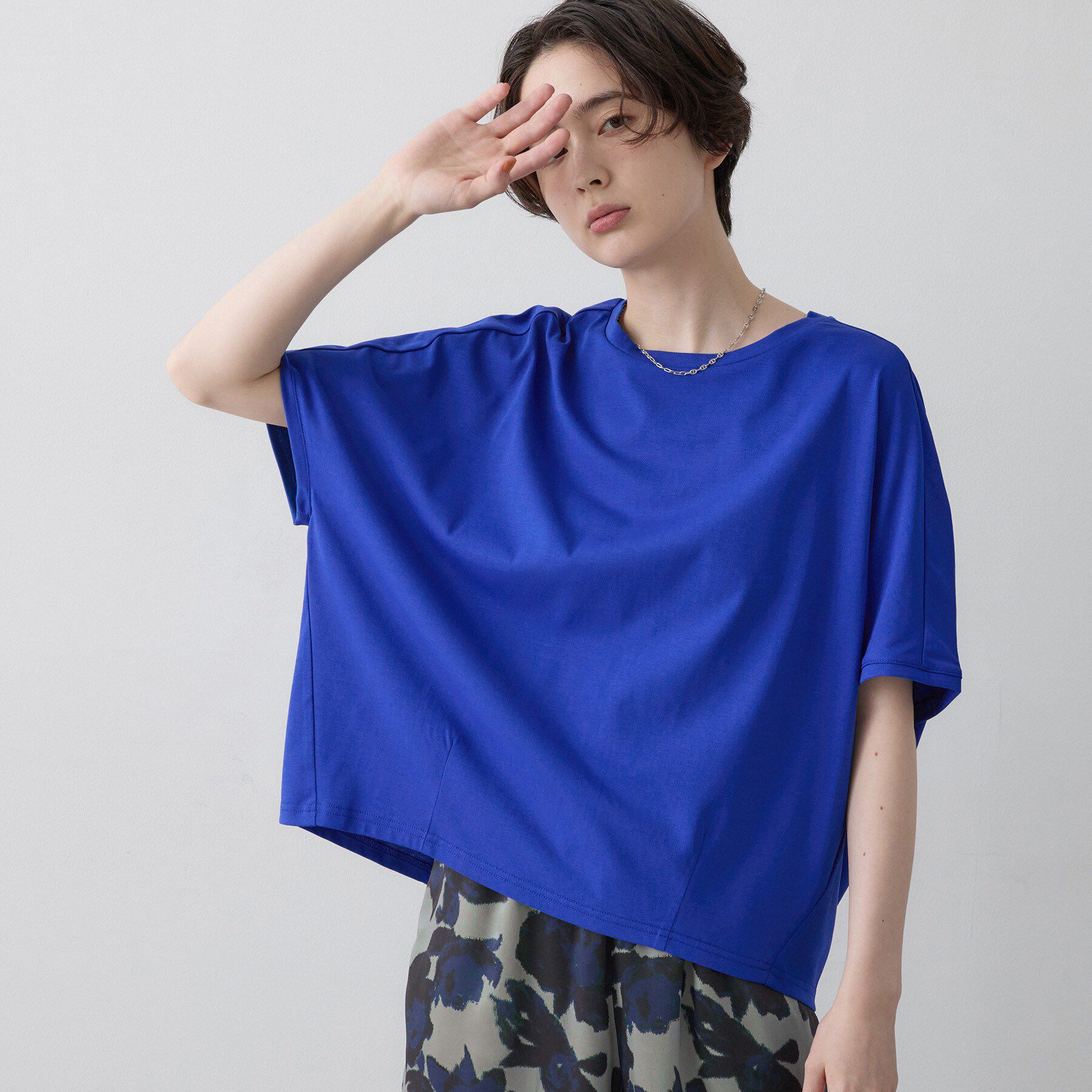 Dessin「【汗シミ防止/UVカット】ドルマンスリーブ プルオーバー」|Tシャツ・カットソー|
