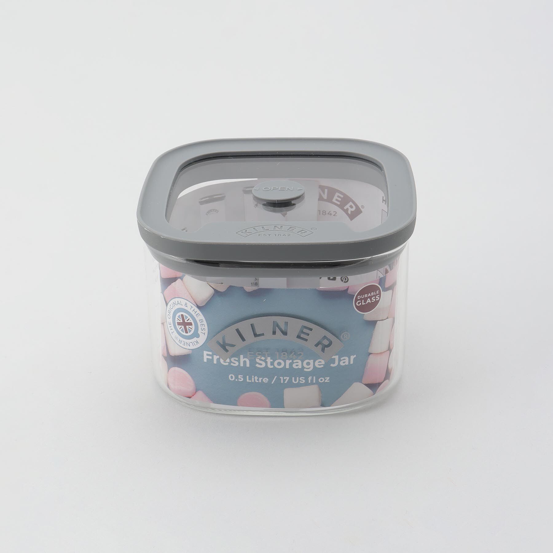 212 KITCHEN STORE「フレッシュストレージ スクエア ジャー 0.5L ＜KILNER キルナー＞」|その他|