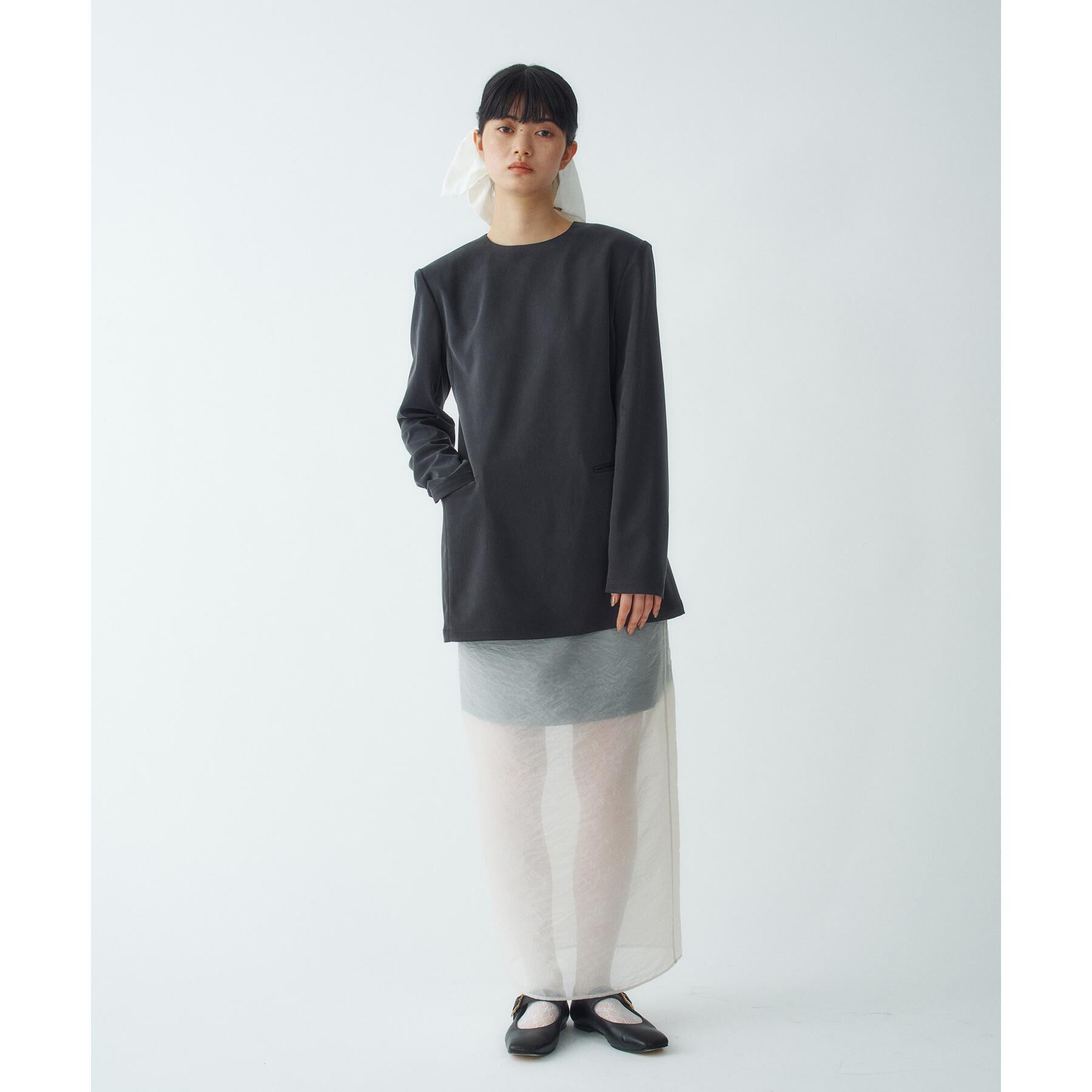 CODE A「power shollder mini dress」|ワンピース|
