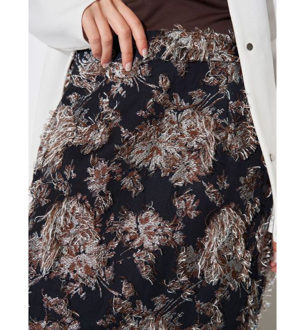 ELENDEEK「MULTI JACQUARD SK」|スカート|