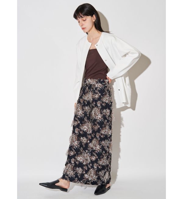 ELENDEEK「MULTI JACQUARD SK」|スカート|