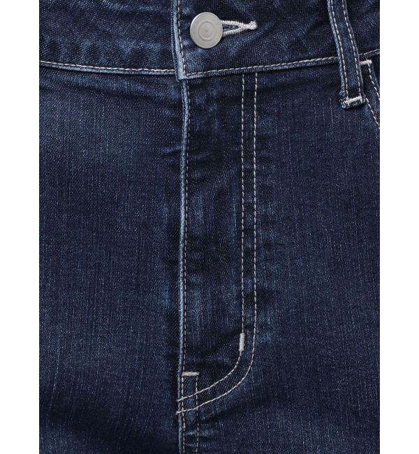 ELENDEEK「SEMI FLARE ROUGH DENIM WIDE PT」|デニム|