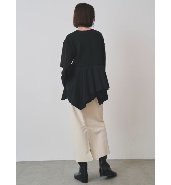 ELENDEEK「DOCKING RANDOM HEM CS」|Tシャツ・カットソー|