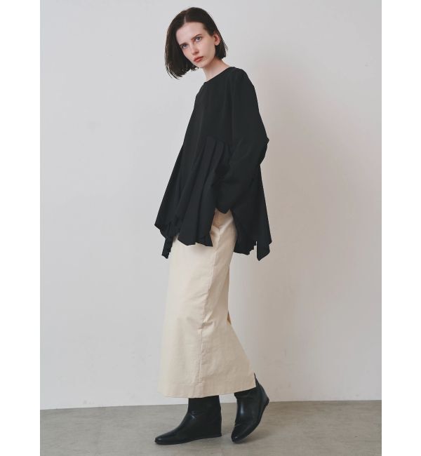 ELENDEEK「DOCKING RANDOM HEM CS」|Tシャツ・カットソー|
